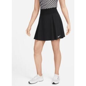 (XS) $75 NWT Nike Dri-FIT Advantage Women's Long Golf Skirt Black